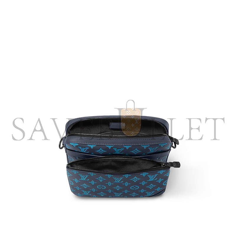 LOUIS VUITTON NAM TRIO MESSENGER BAG 'BLUE' M46604 (25*18.5*7cm) 